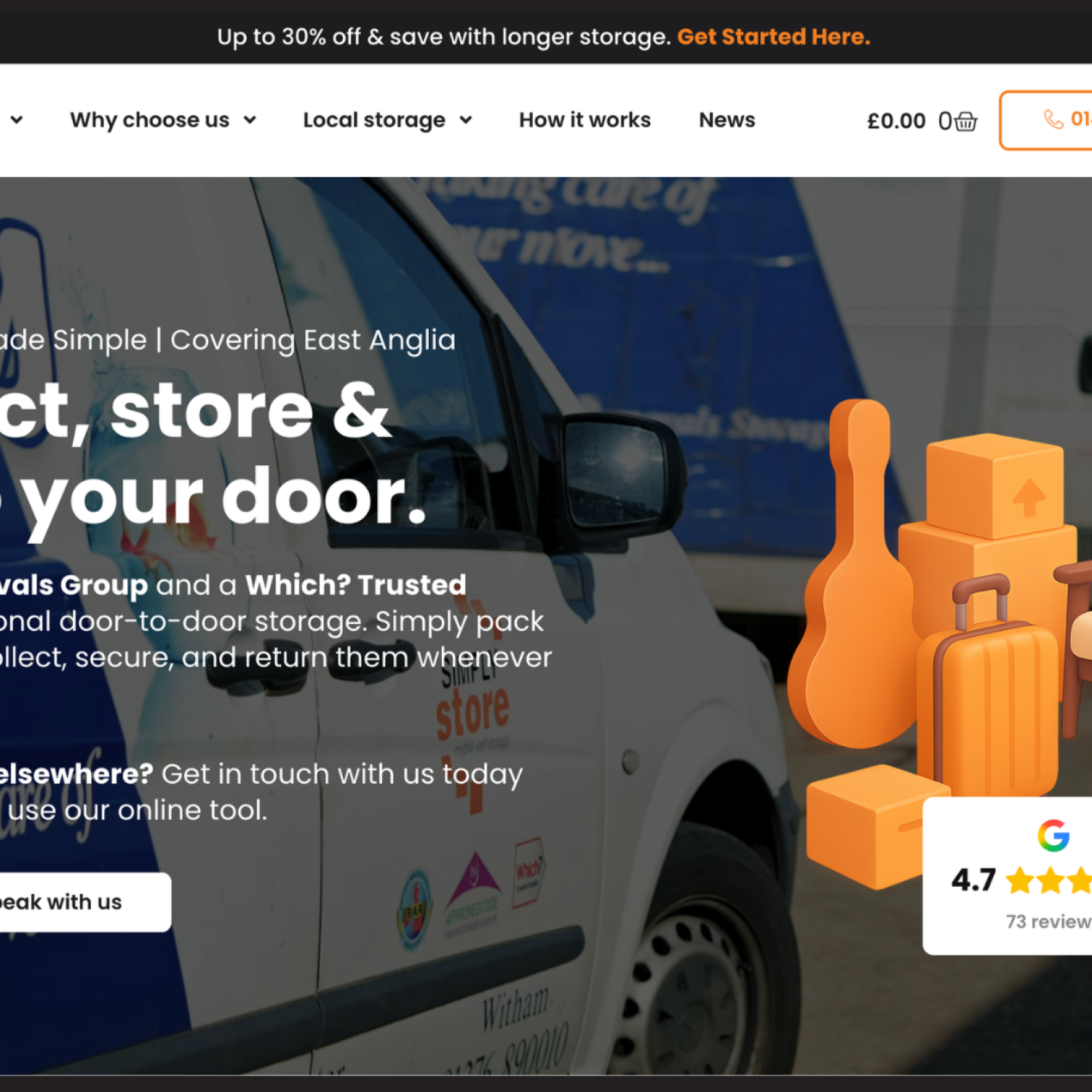 website content